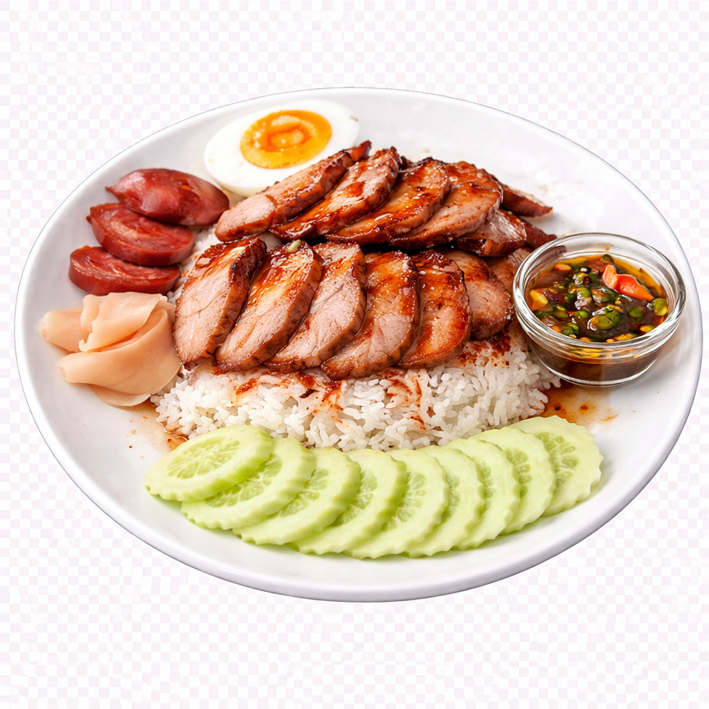 ช้าวหมูแดง